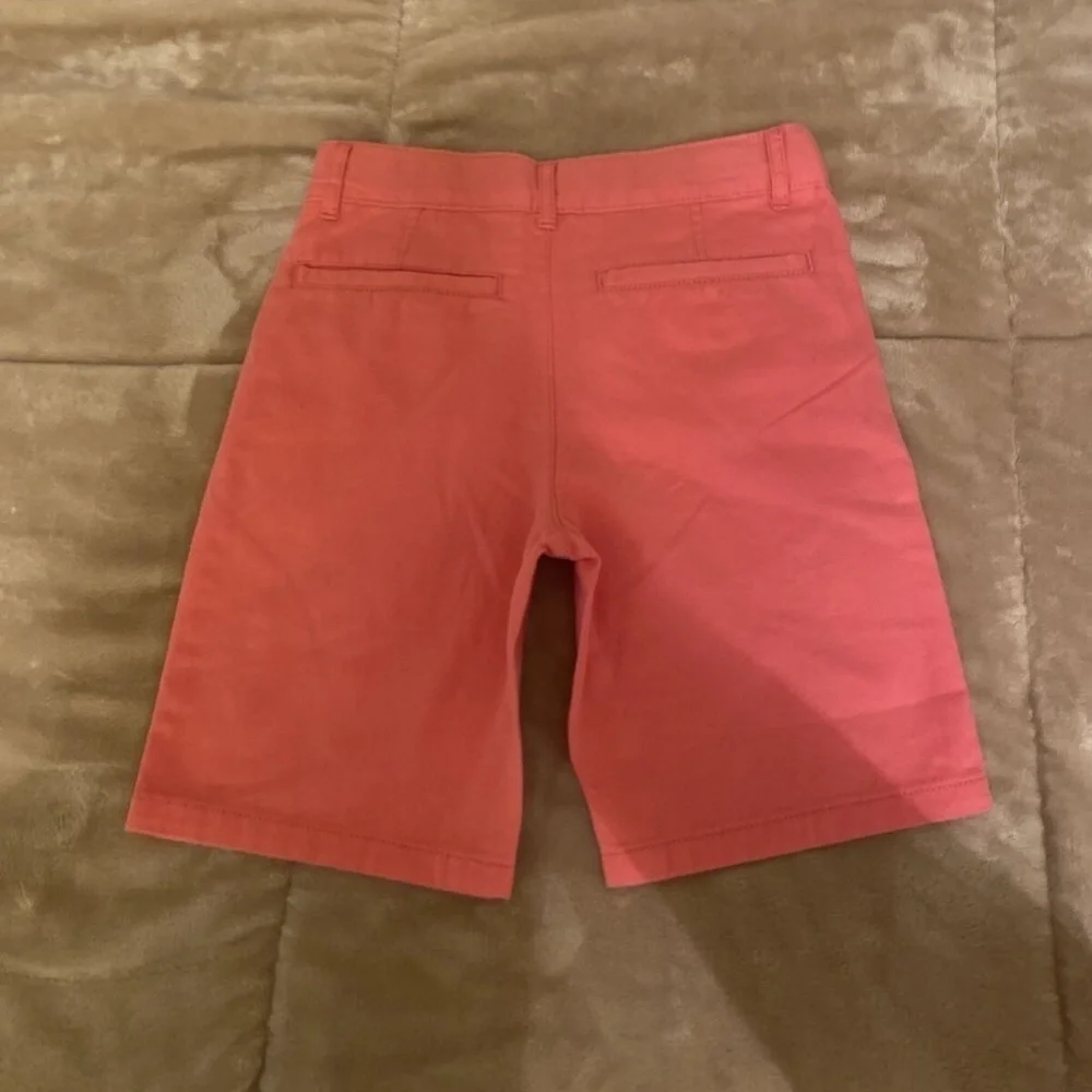 The Children's Place NWT Size 7 Solid Pink Khaki Shorts w/Adjustable Waist